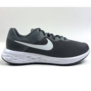 Nike Revolution 6 Next Nature Mens Size 9.5 Gray White Running Shoes DC3728-004